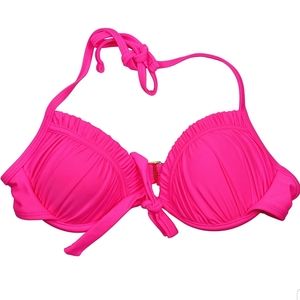 ☀️🌴 Juniors Underwire Ruched Push Up Bikini Top